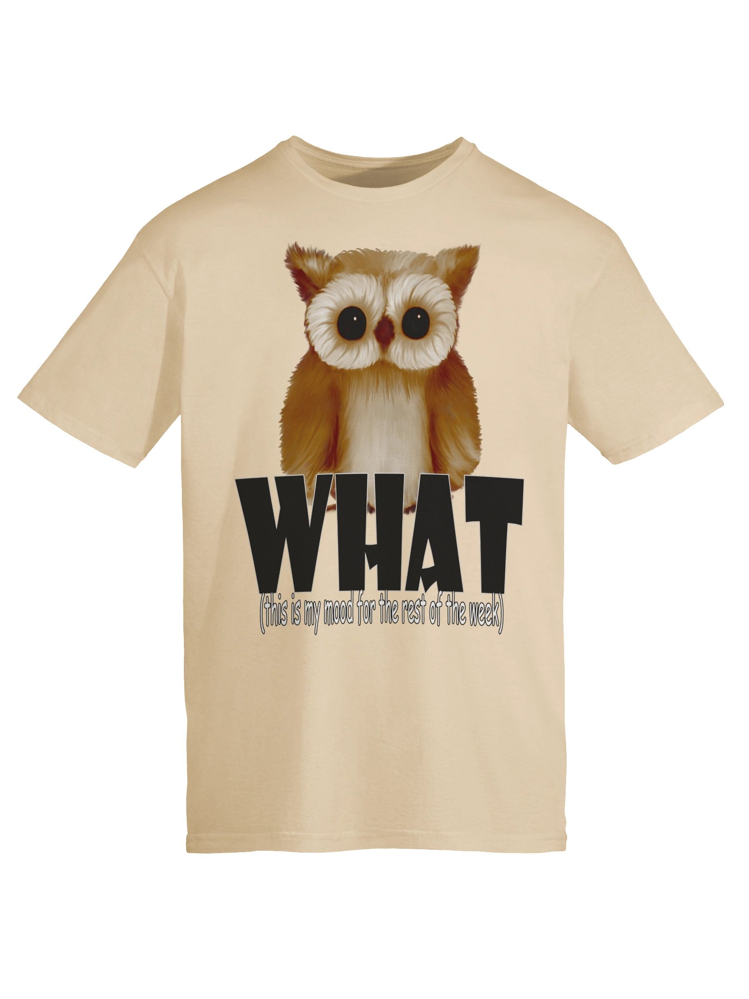Owl "WHAT" T-Shirt. Unisex Gildan Softstyle T-Shirt product image (4)