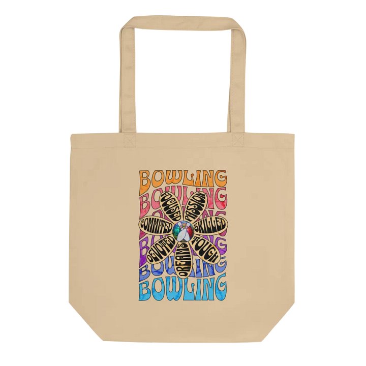 Flower Bowling Passion Eco Tote product image (1)