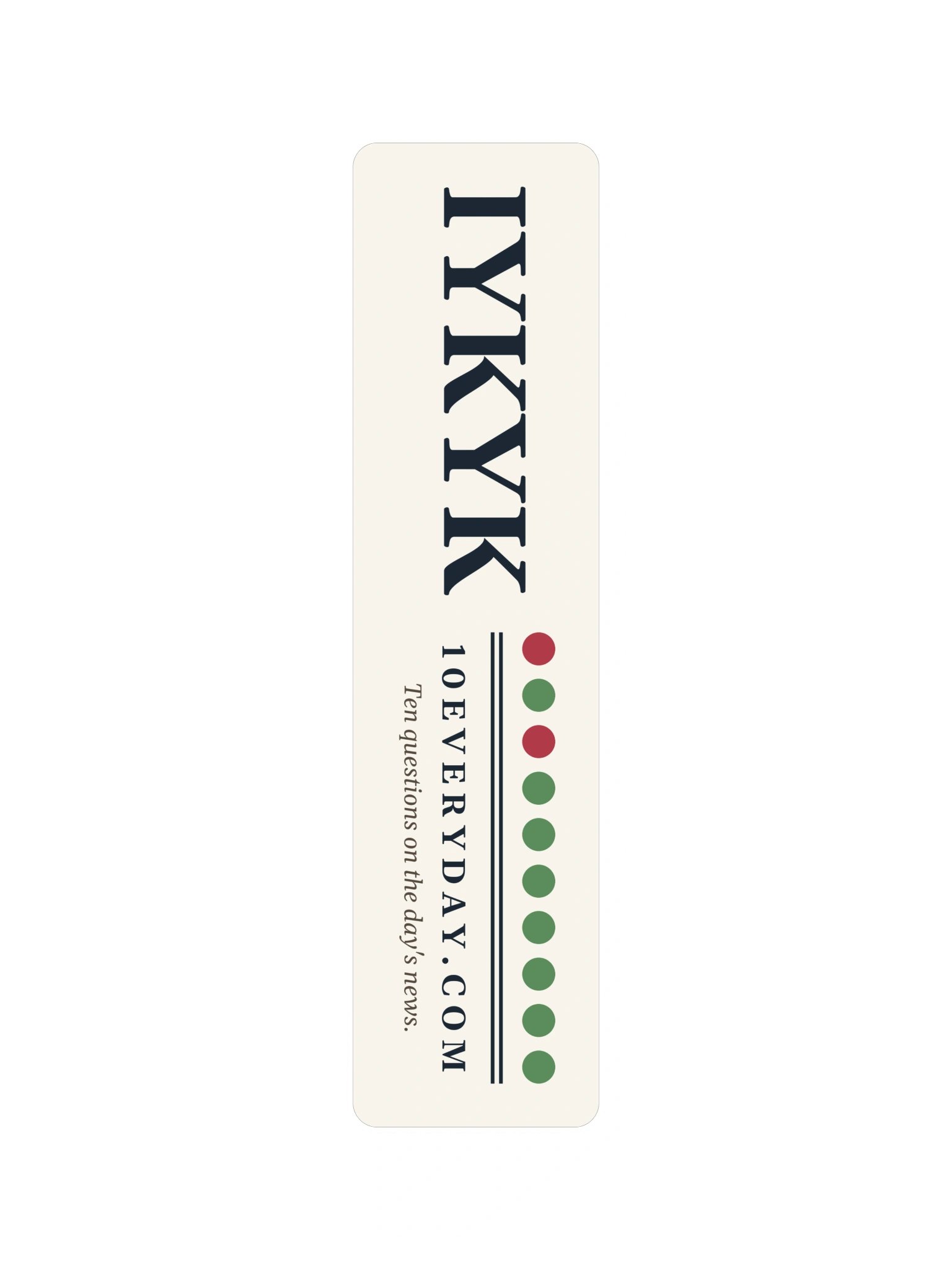 IYKYK Bumper Sticker product image (3)