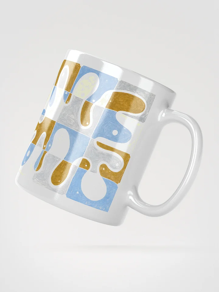 Cartoon Curiosity White Glossy Mug product image (4)