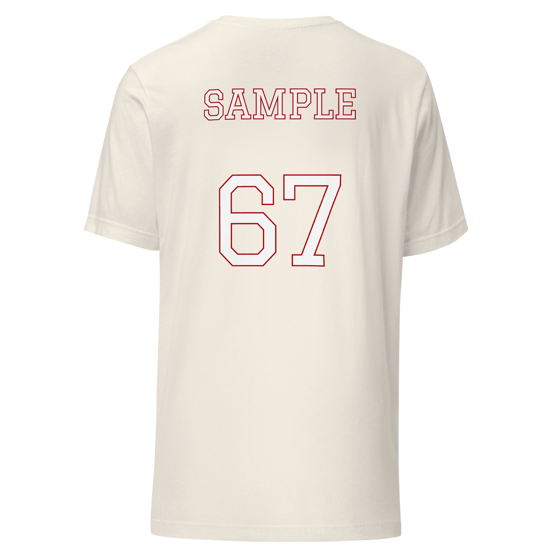 Heather Sample Premium Front and Back Tee product image (5)