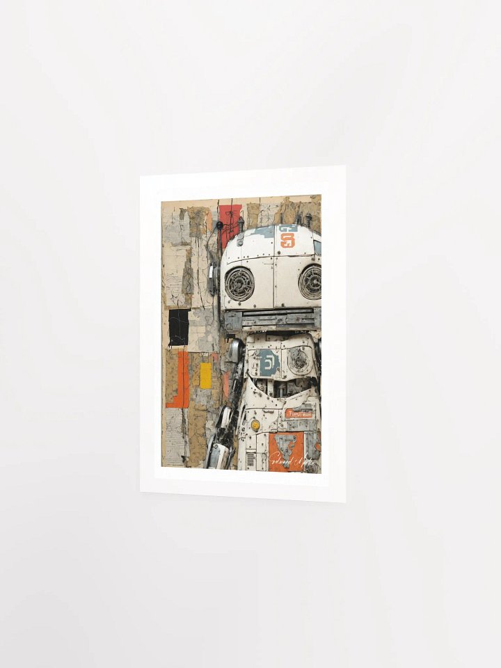 Industrial Robot Retro Poster by Edward Martin product image (13)