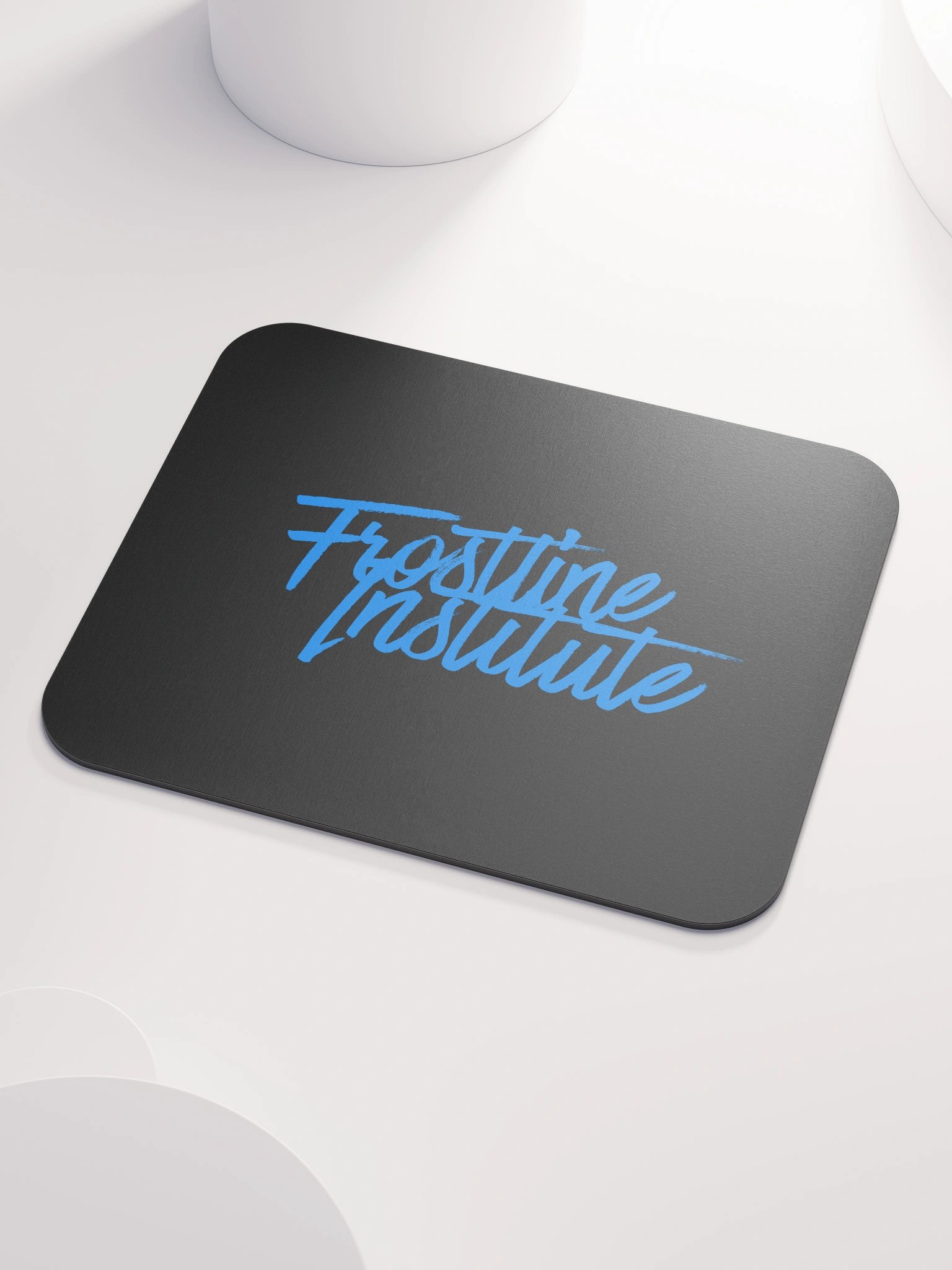 Frostline Logo Mouse Pad Black product image (3)