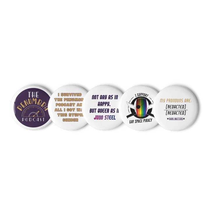 The Penumbra Podcast Pin Set (Juno) product image (1)