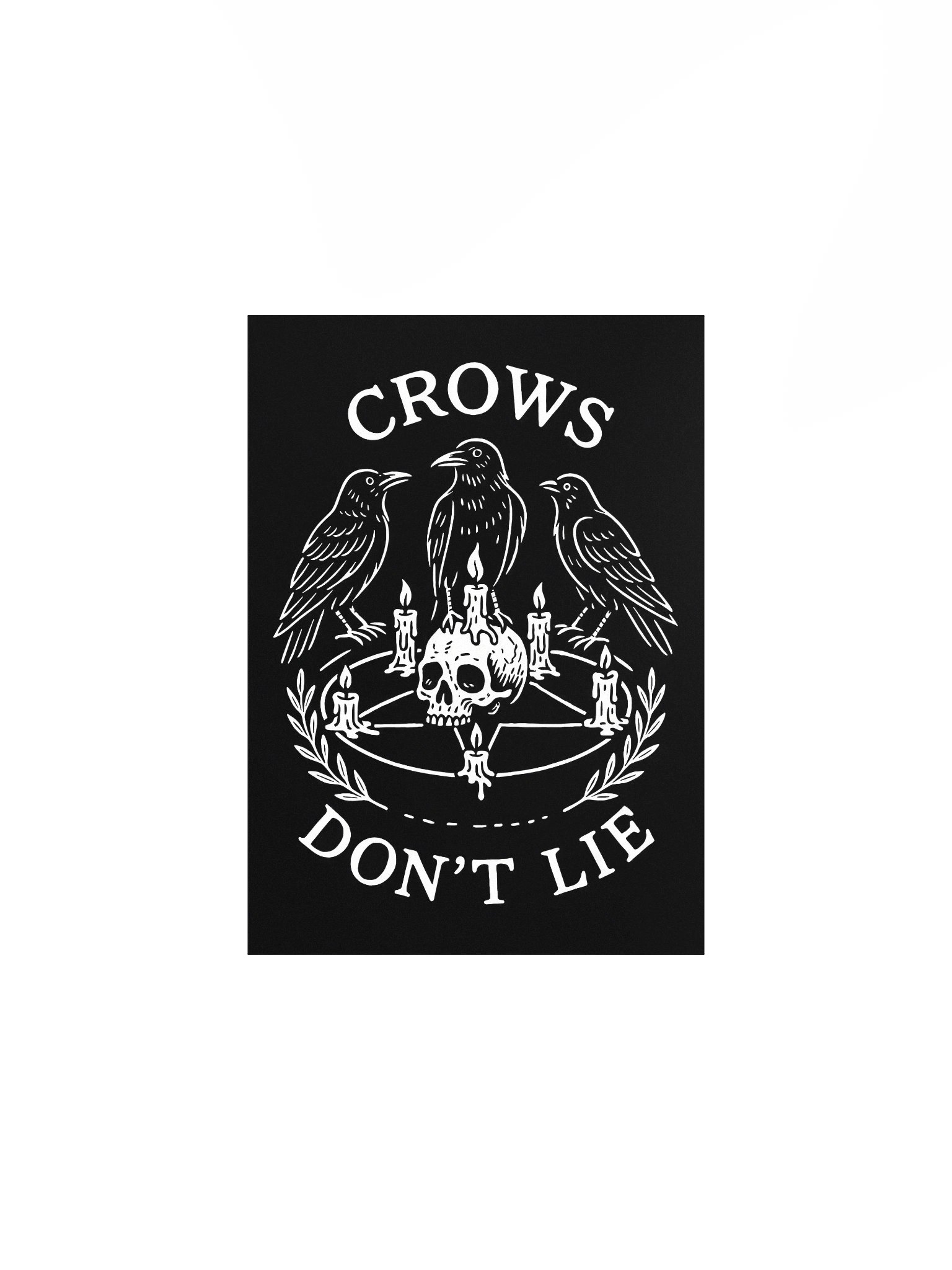 Crows Don't Lie - Matte Poster product image (1)