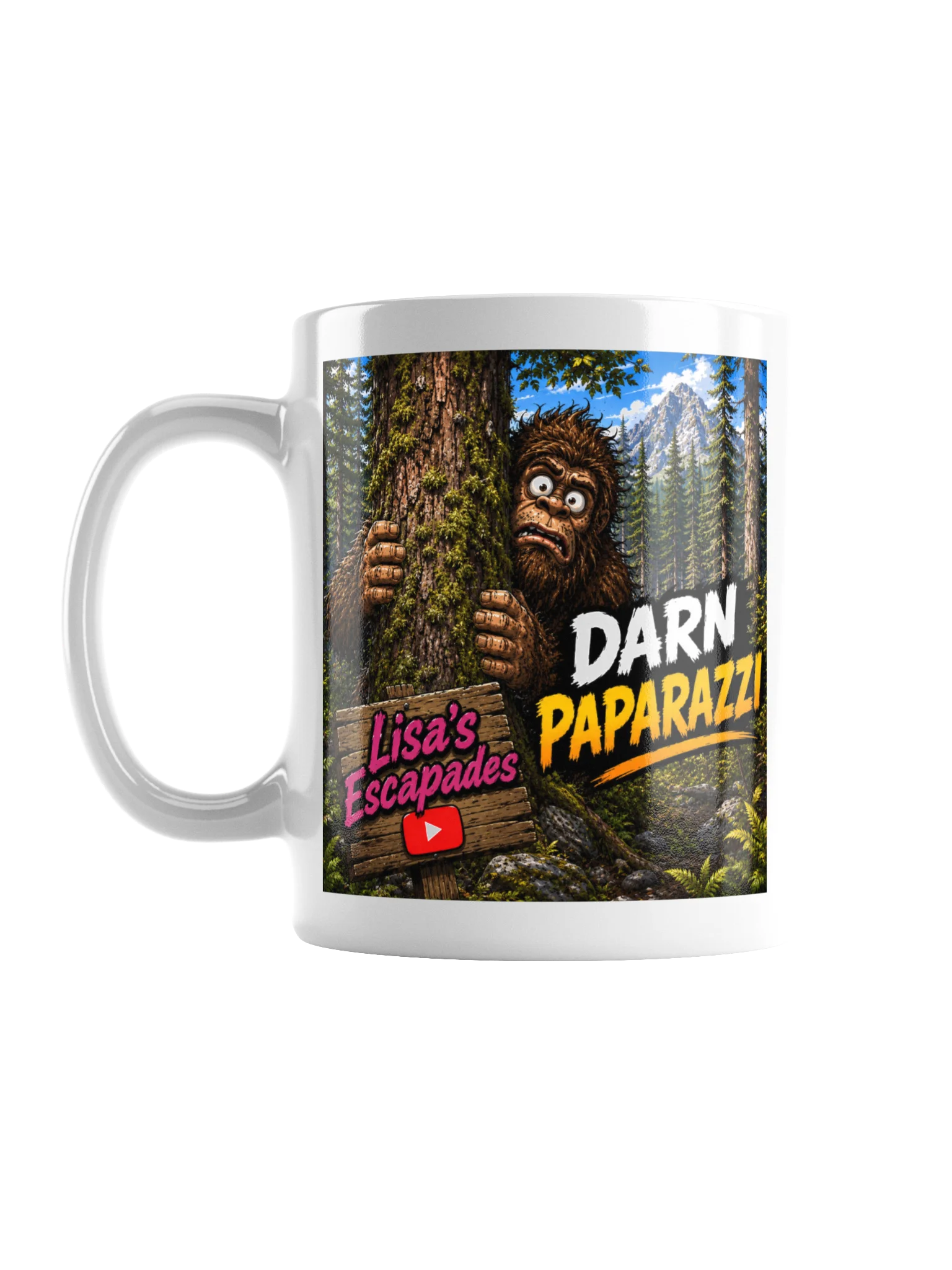 Trending Darn Paparazzi Bigfoot Mug product image (1)