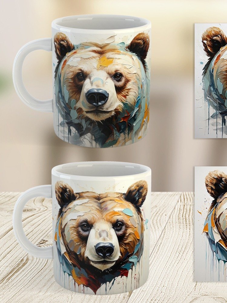 Untamed Power Bear Mug product image (8)