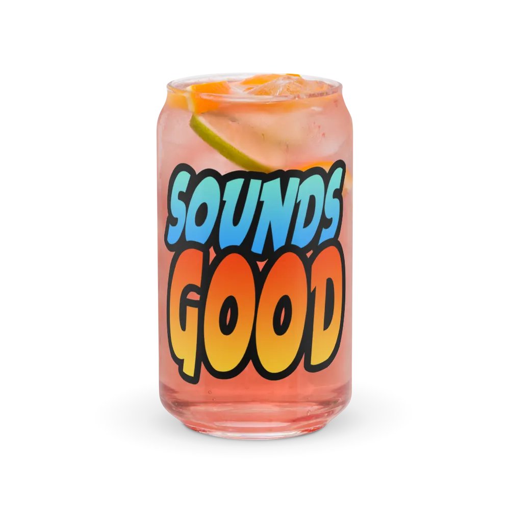 Sounds Good Can-Shaped Glass product image (7)