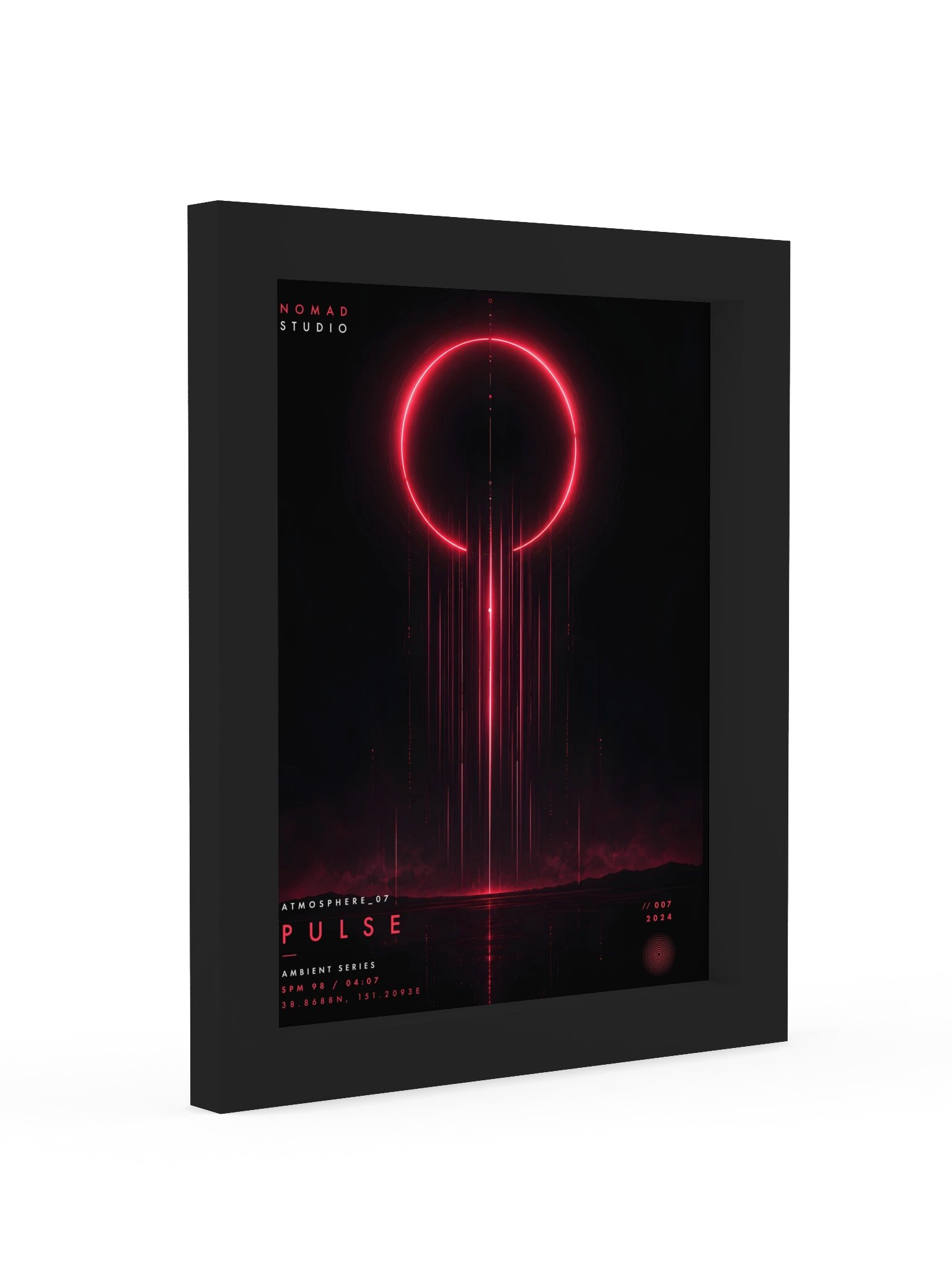 Pulse — Neon Futuristic Wall Art product image (9)