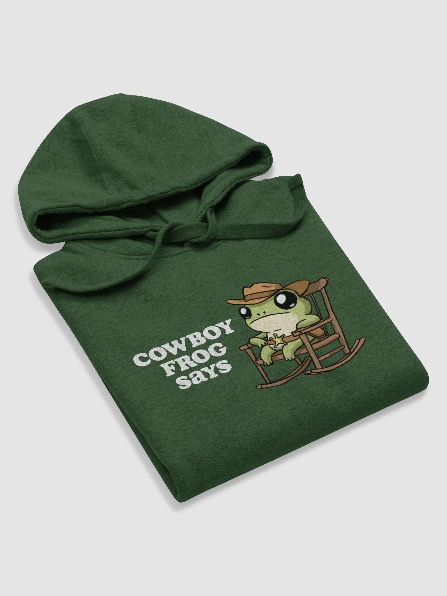 Cowboy Frog - Tumbleweeds Hoodie product image (5)