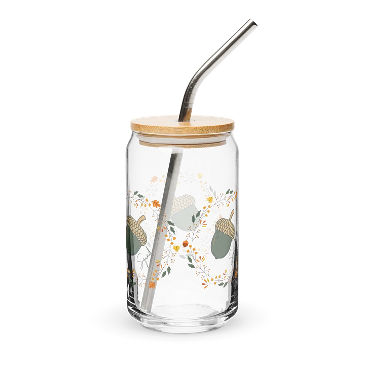 Squad Glass with Lid & Straw product image (2)