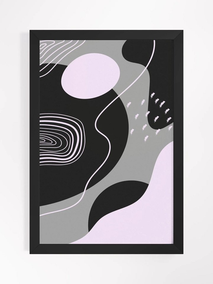 Abstract Minimalist Framed Poster product image (4)