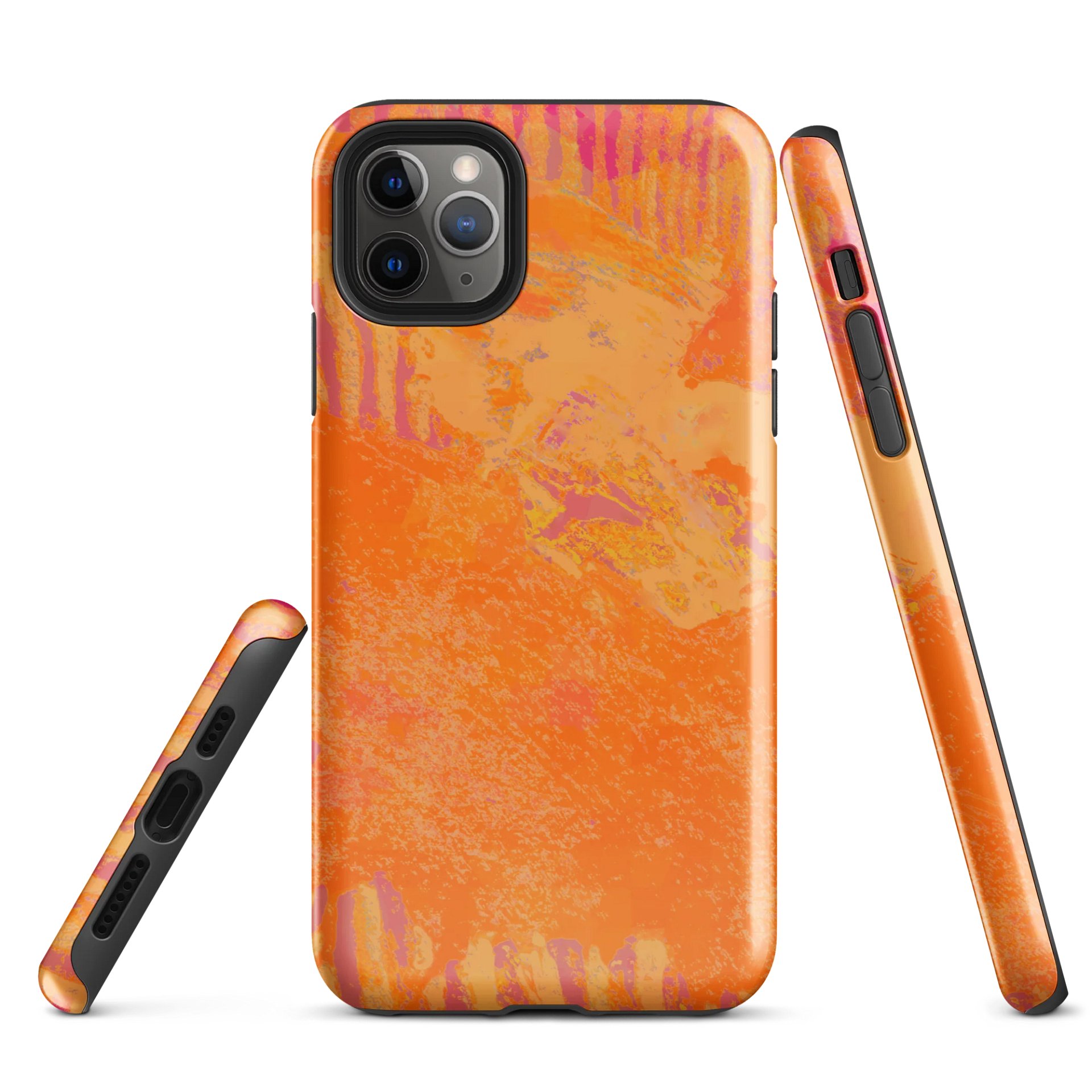 Vibrant Abstract Orange ToughCase for iPhone® product image (1)