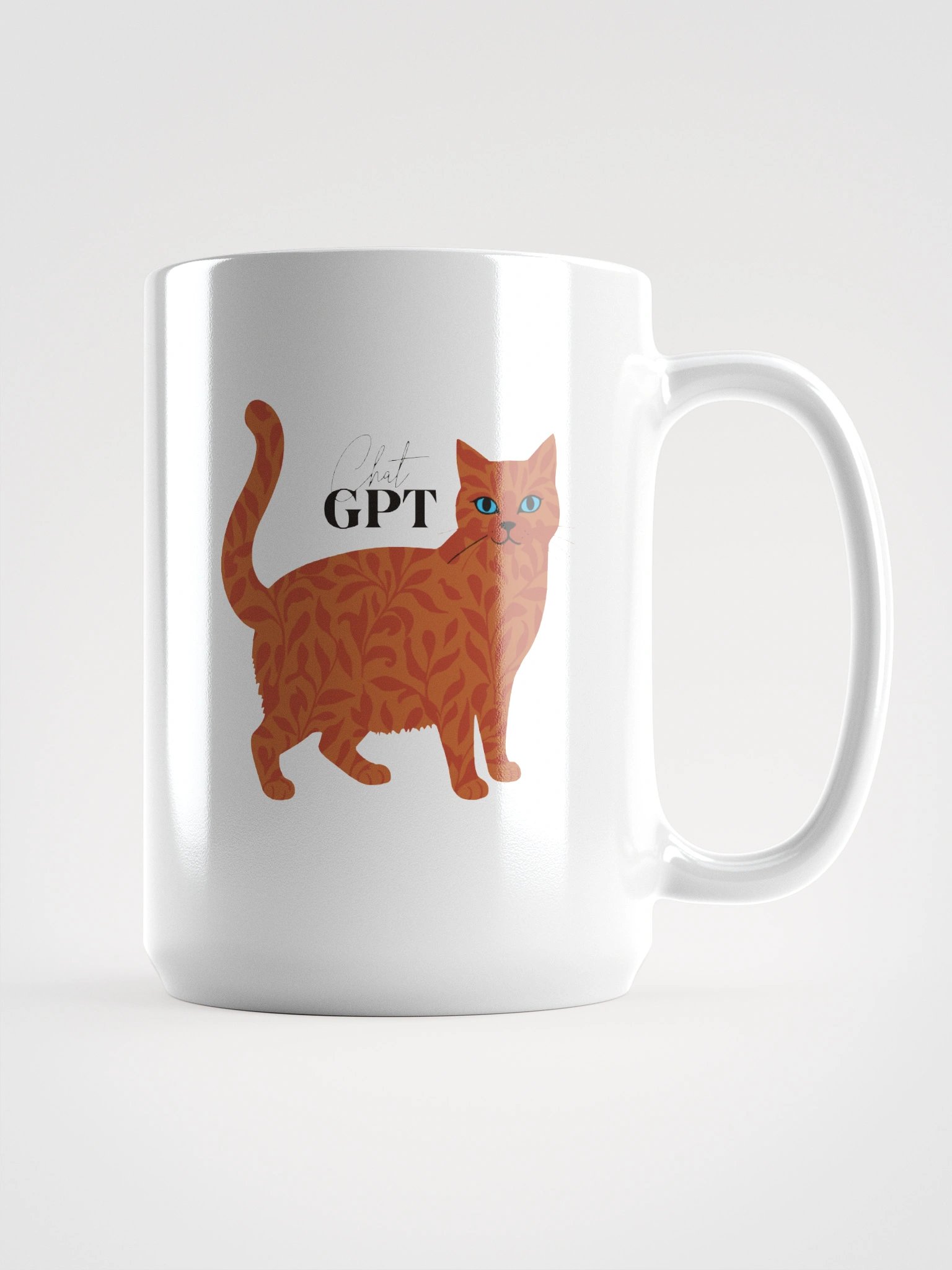Leafy Feline Dreams Mug product image (2)