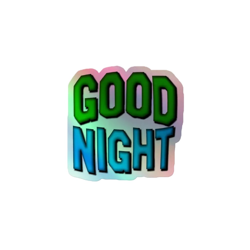 GOOOOOODNIGHT Emote product image (1)
