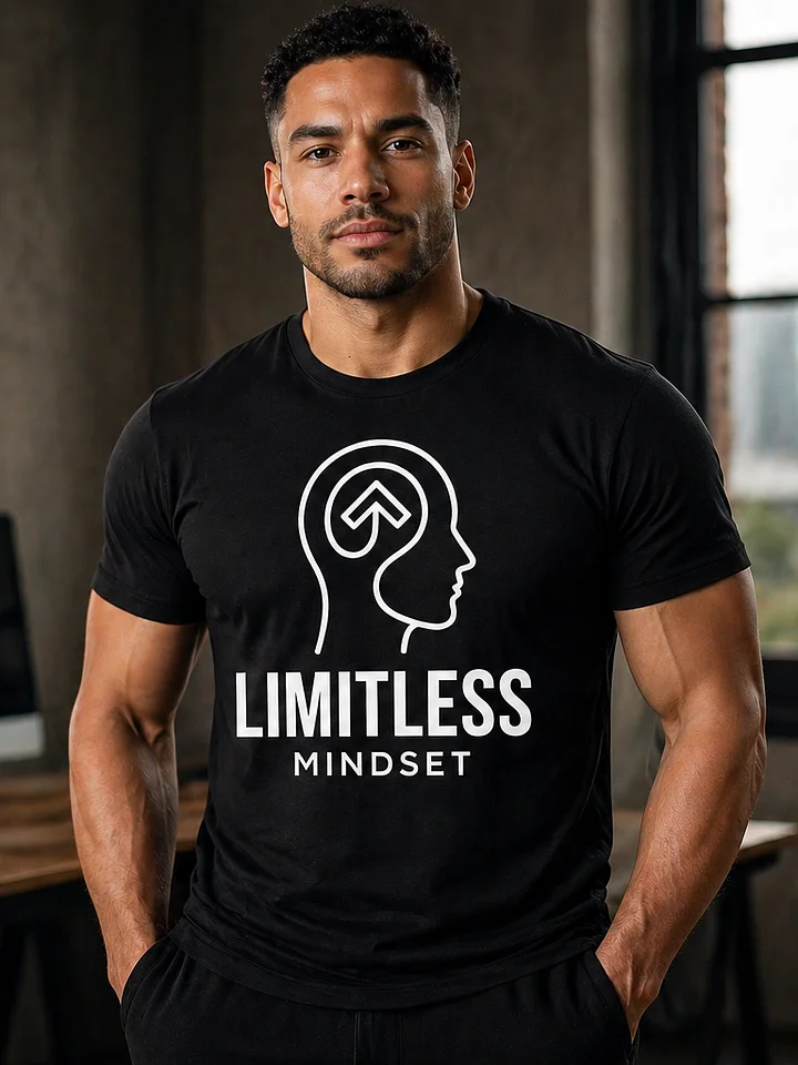 Limitless Mindset Tee – Discipline. Focus. Growth. Success. product image (1)