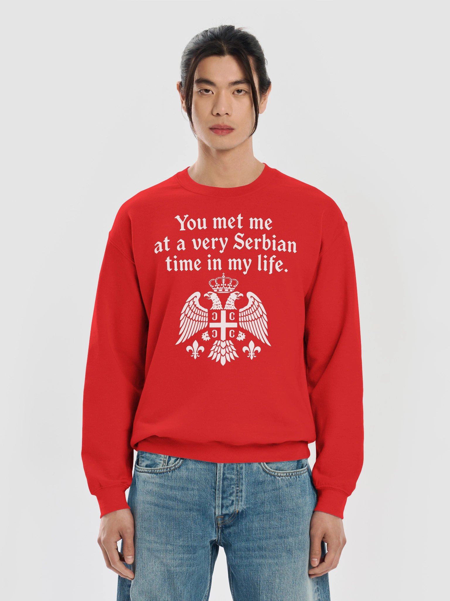 Very Serbian Time Crewneck product image (21)