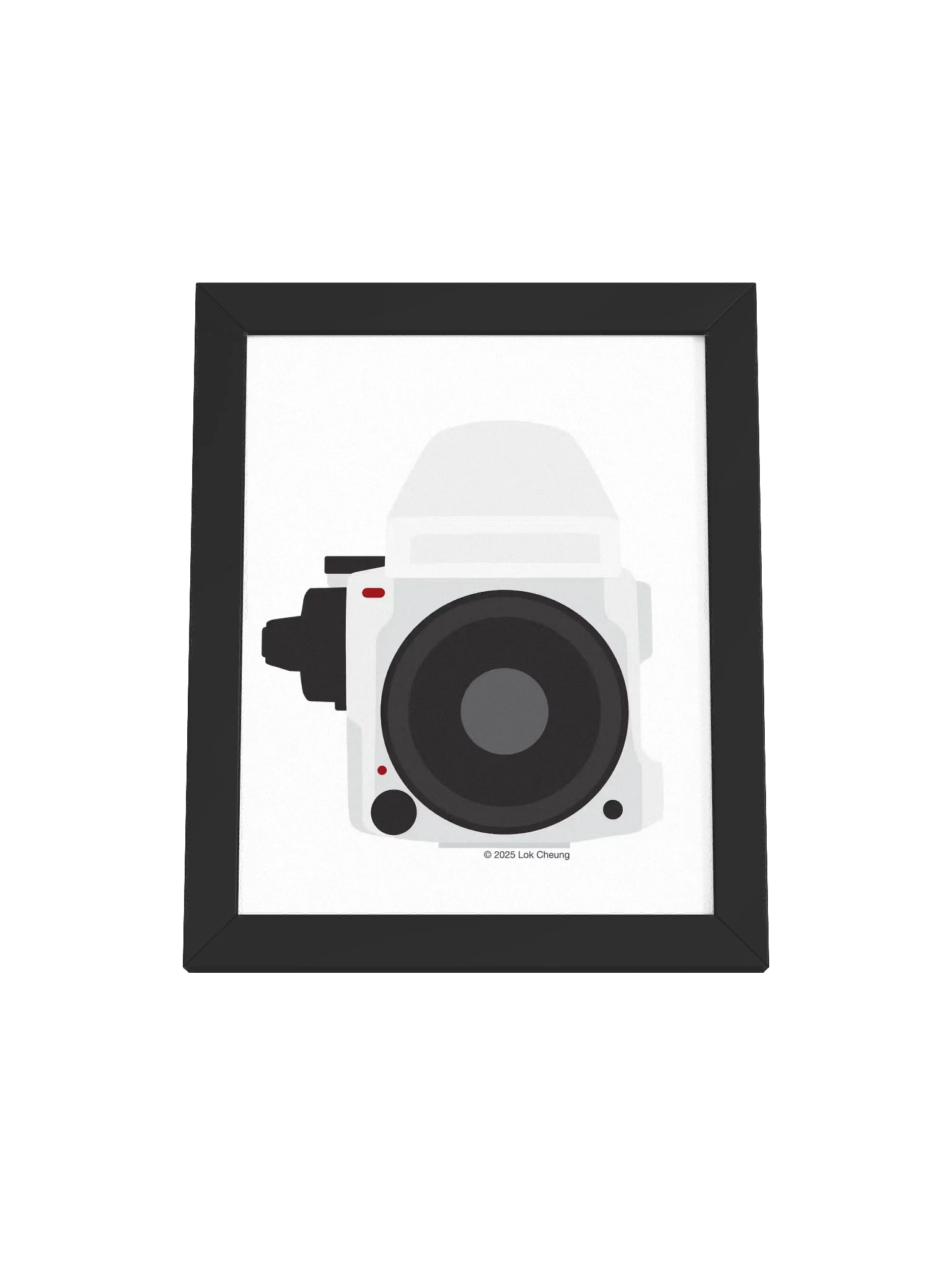 M645 White - Framed Poster product image (5)