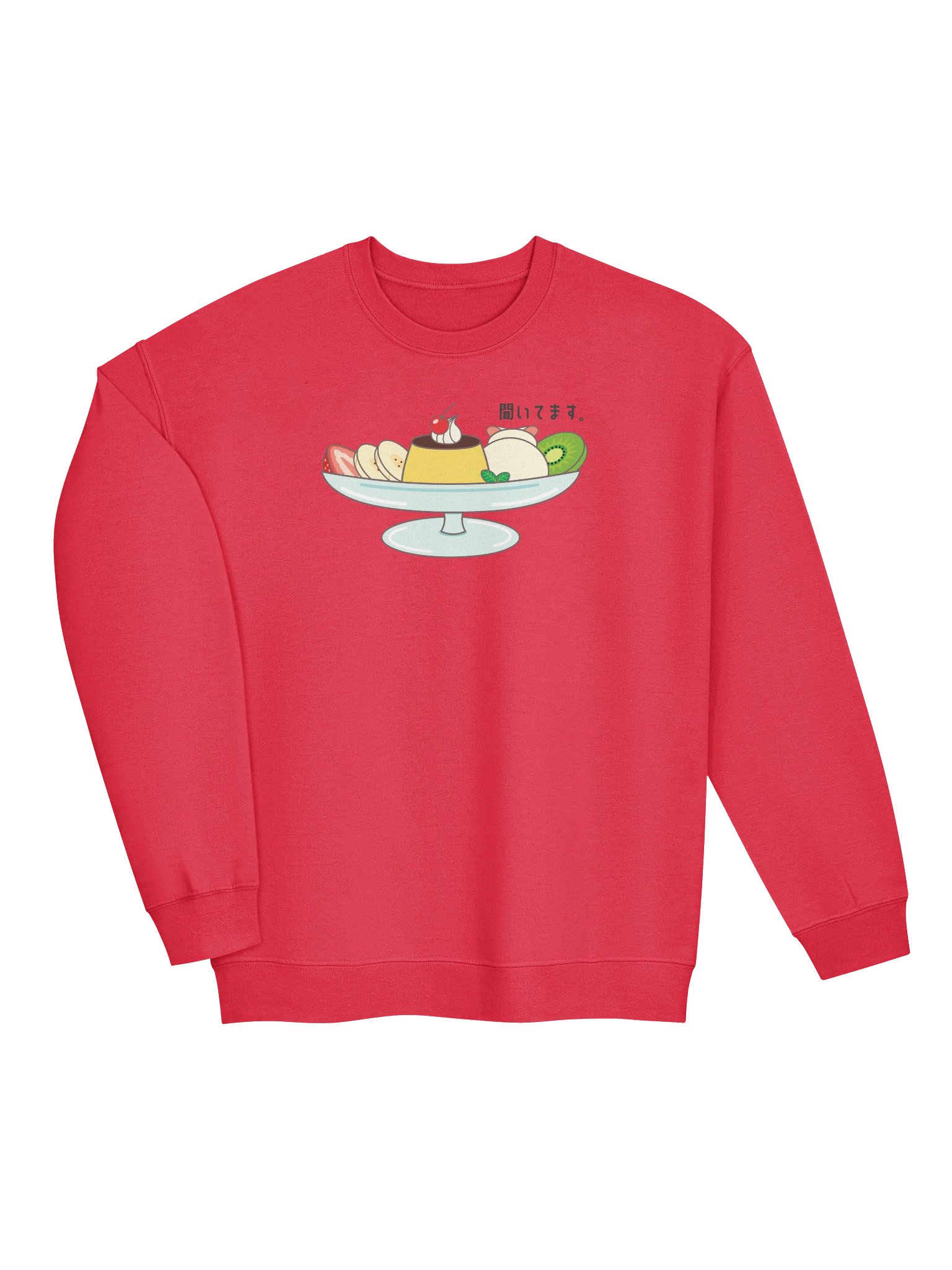 Pudding A La Mode Cat - Unisex Adult Sweatshirt product image (3)