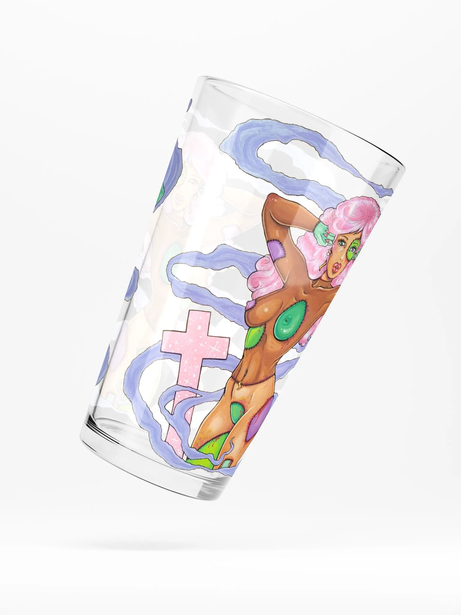 Eve, Frankenbabe pint glass product image (5)