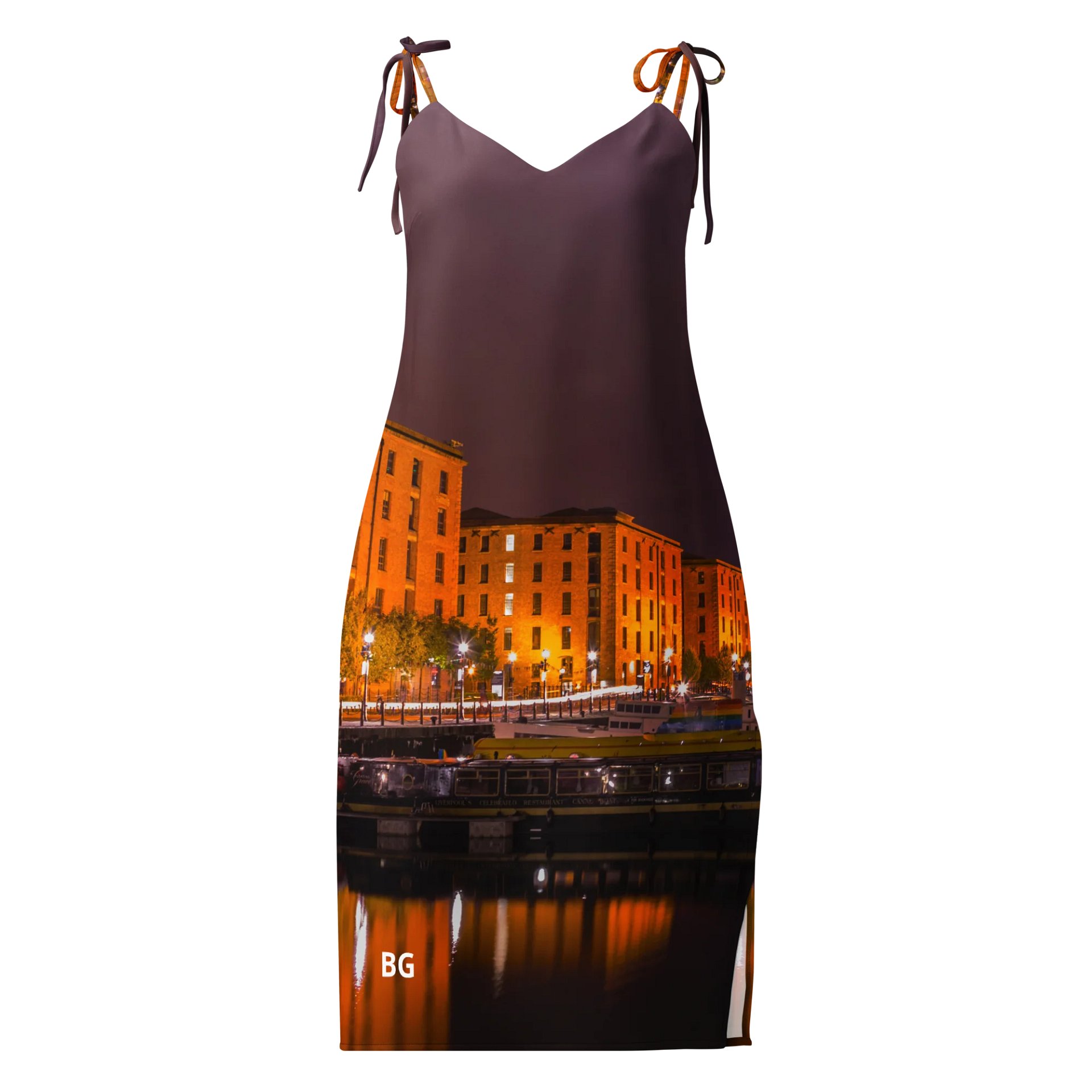 'Somewhere in the City' Chiffon Slip Dress product image (2)