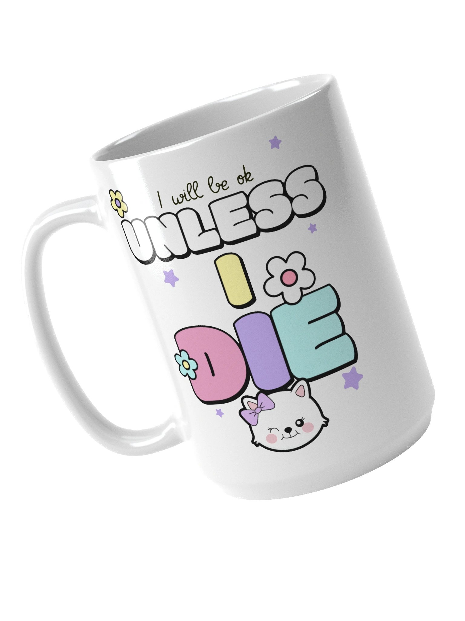 "Unless I Die" Glossy Mug product image (4)