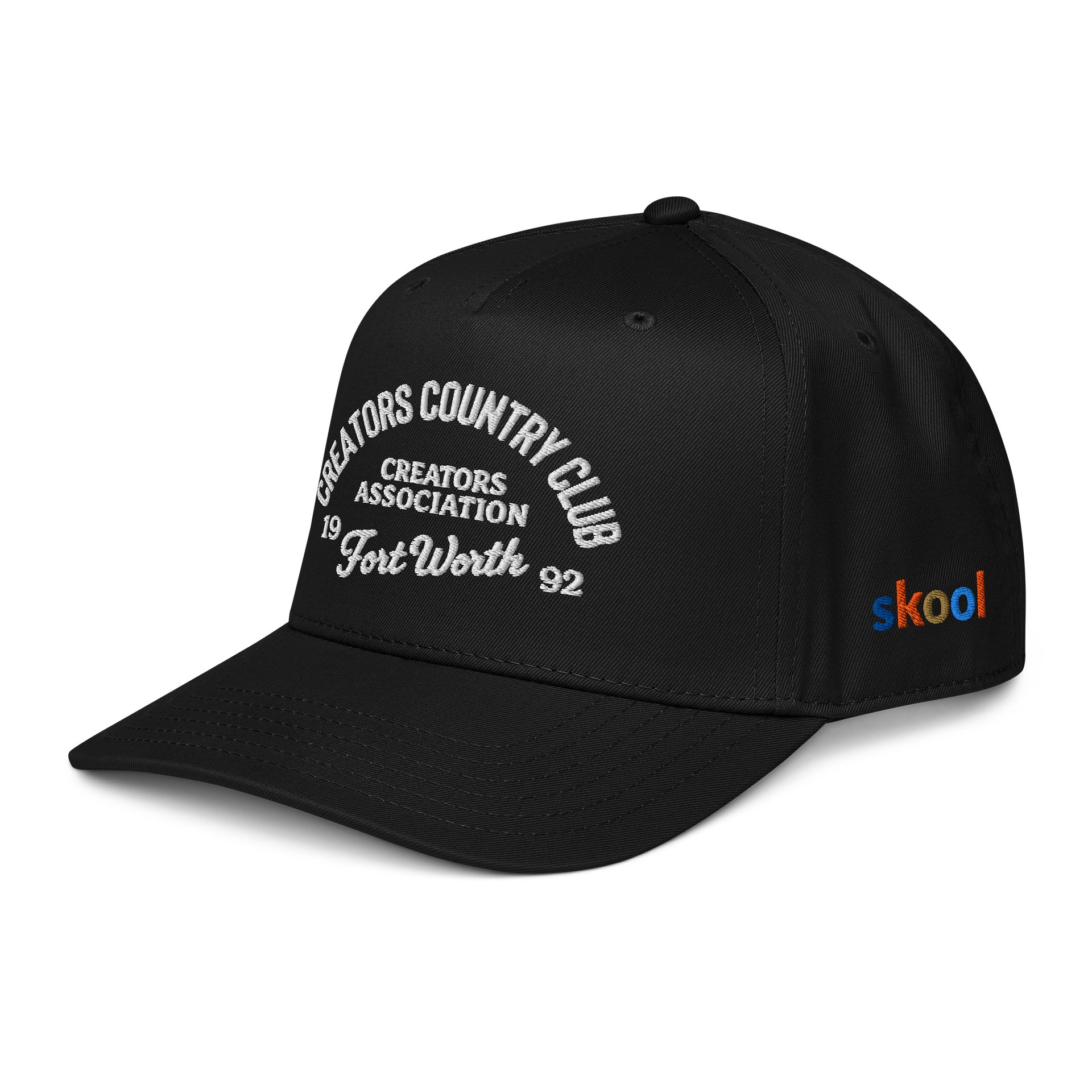 The Creators Association Hat (OG) Black + White product image (2)