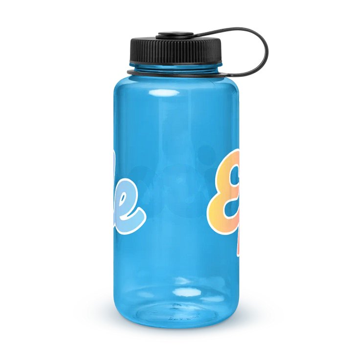 Episode Wide Mouth Plastic Water Bottle With Gradient Logo product image (2)