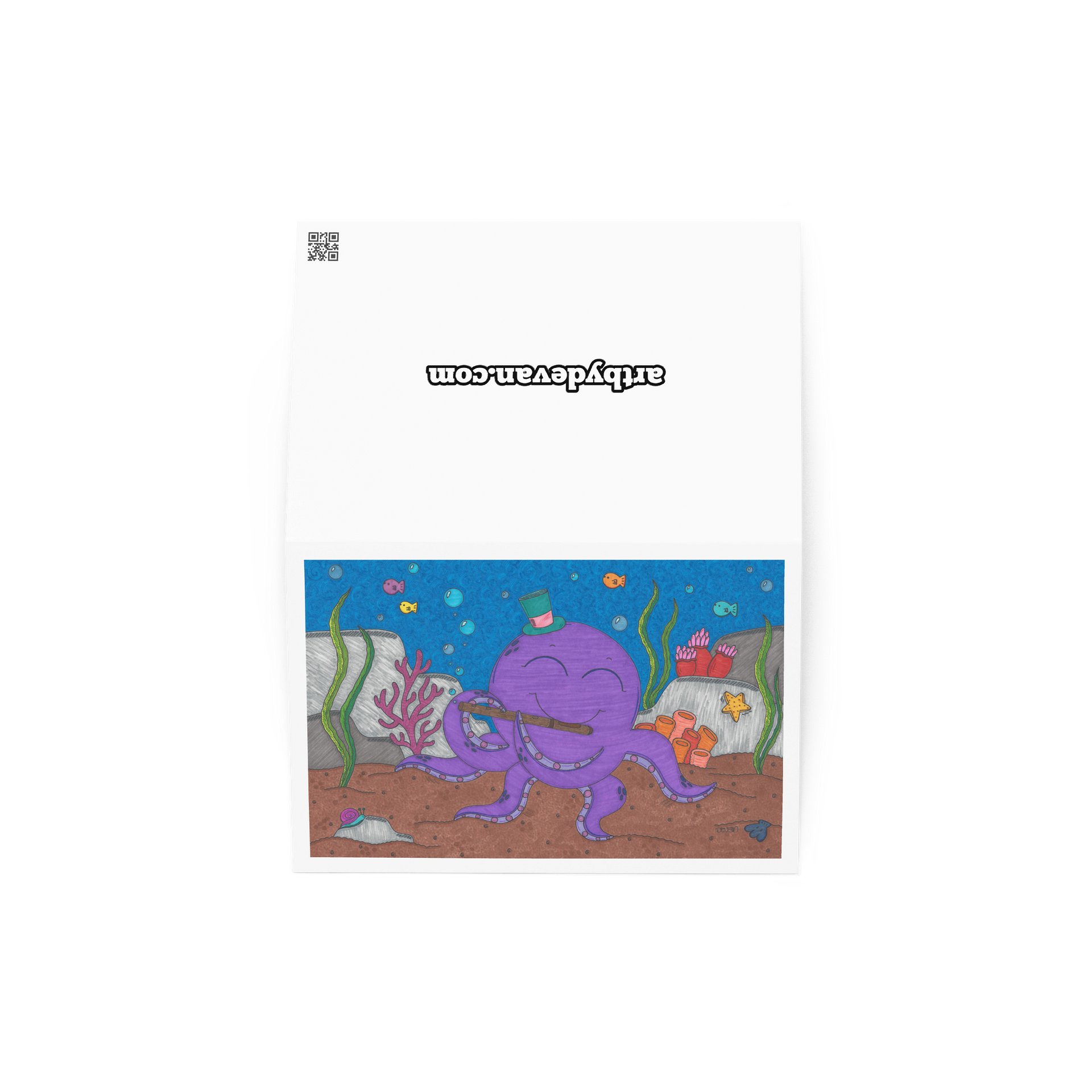 Art Card: Tentacle Tidal Tunes product image (2)