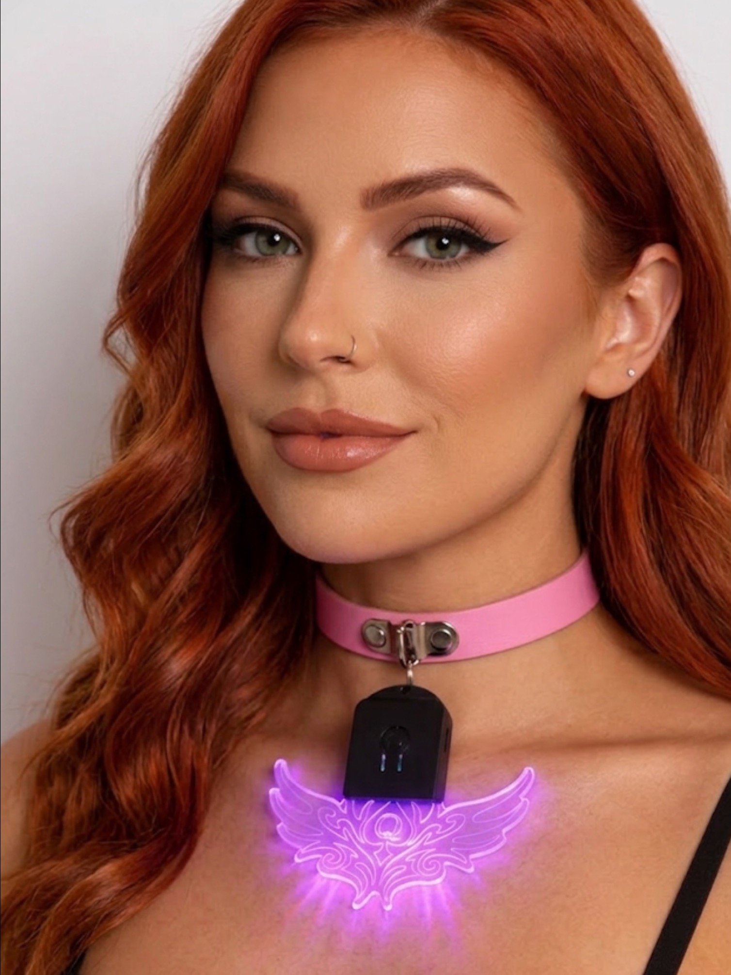 Tribal QoS Pink Choker product image (1)