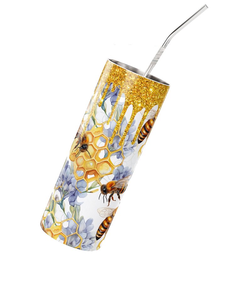 Golden Honeybee Stainless Steel Tumbler product image (2)