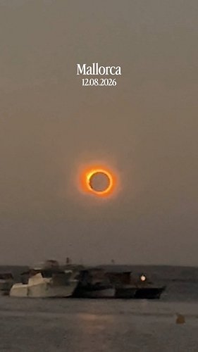 Solar eclipse 🌑

#eclipse #mallorca