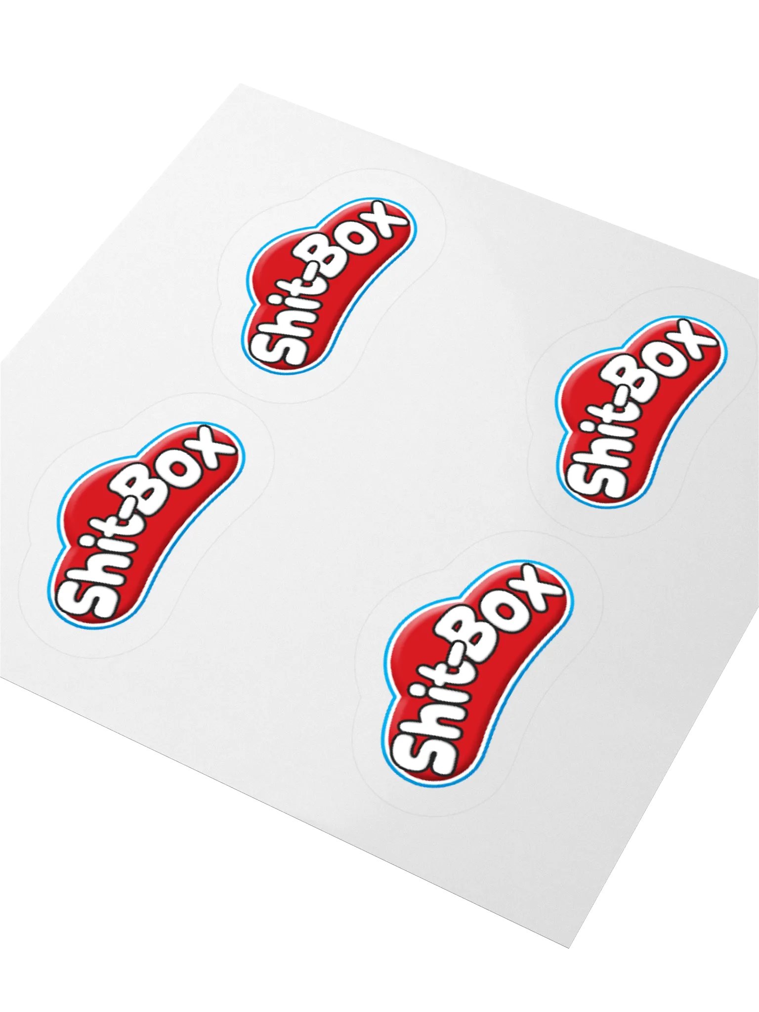 SHIT-BOX STICKERS (4-PACK) product image (3)