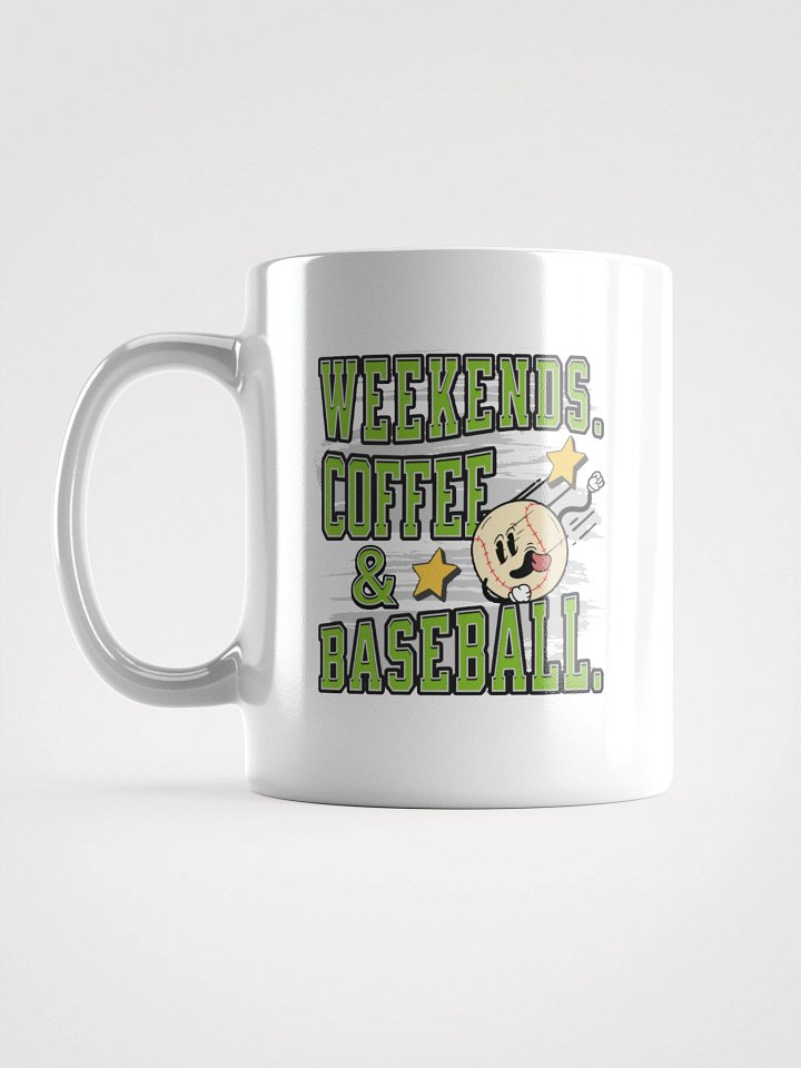 Weekends Coffee And Baseball Vibes Mug product image (1)
