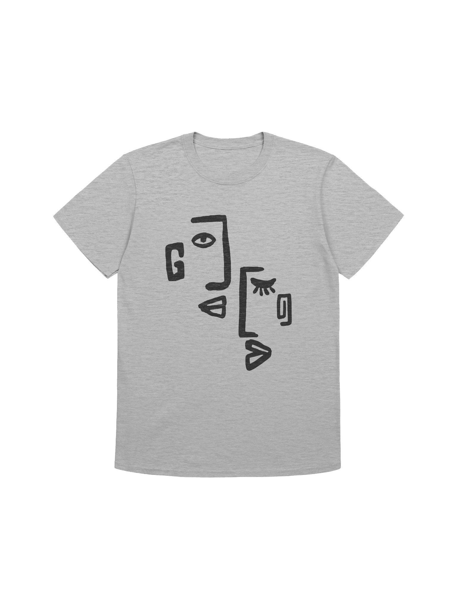 Abstract Geometric Minimalist T-Shirt product image (1)