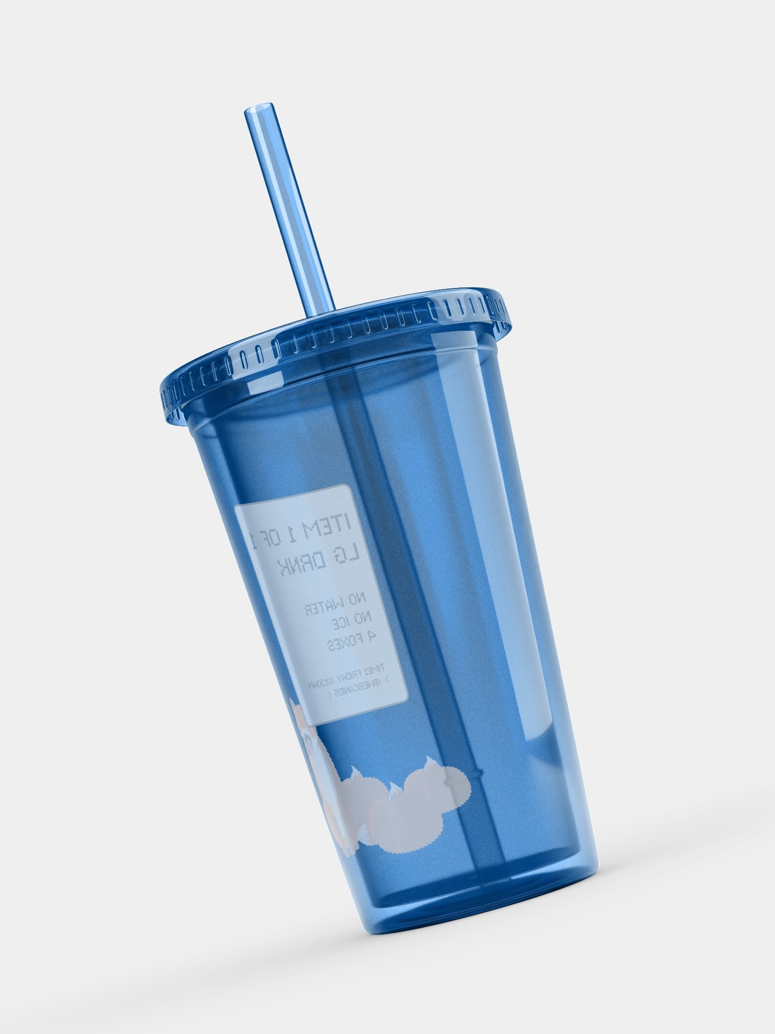 Four Foxes Transparent Tumbler product image (16)