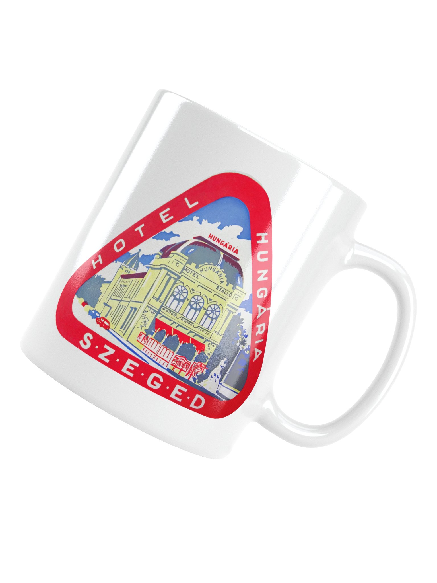 Hotel Hungaria Mug-Red product image (5)