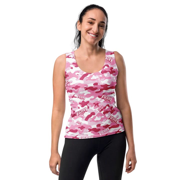 Ladies Fuckey Offroad Tank Top - Pink product image (1)