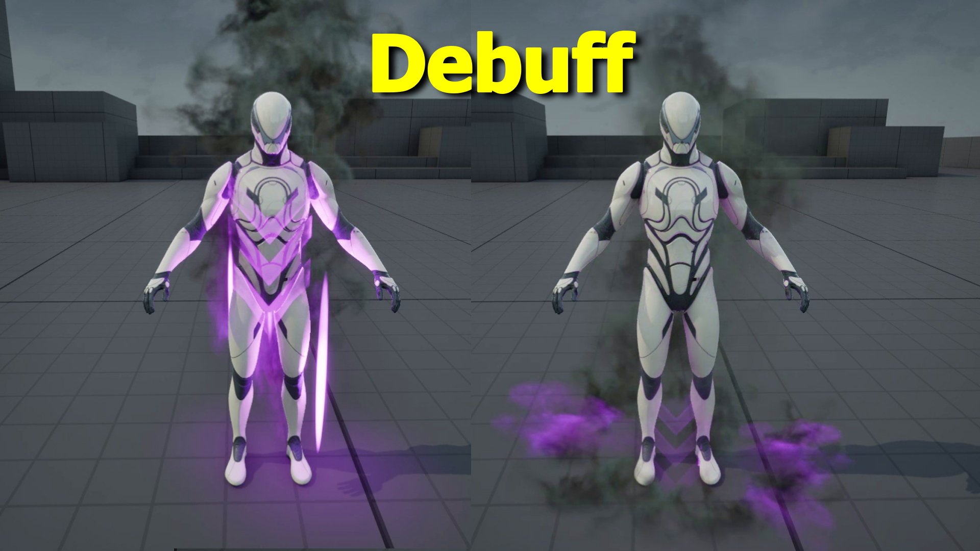 Debuff in Unreal Engine 5 Niagara product image (1)
