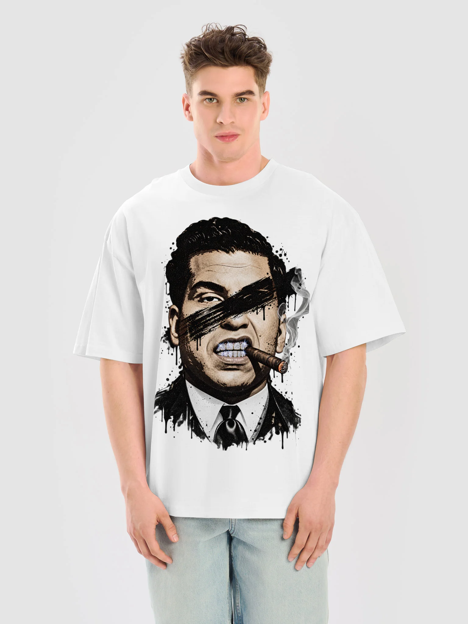 Lucky Luciano Vintage Portrait T-Shirt product image (5)