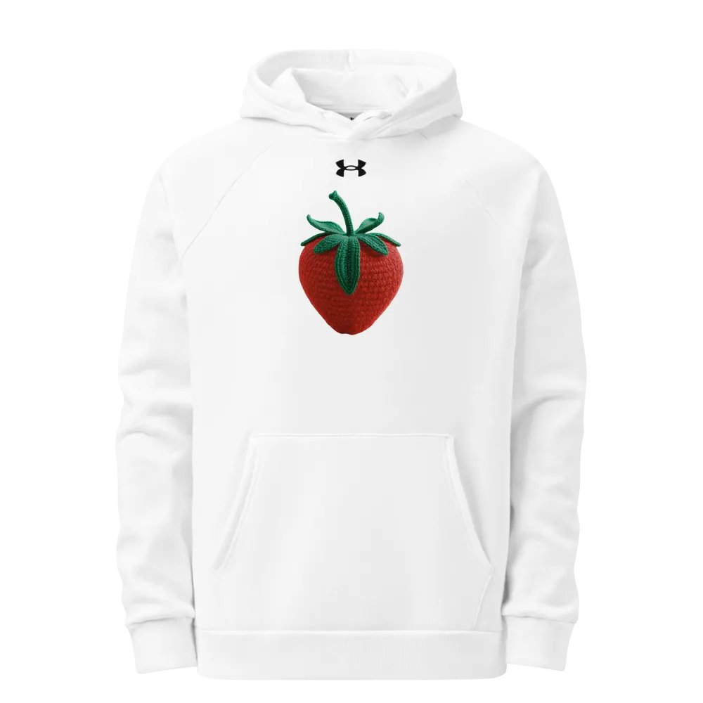 CozyAvocado UnderArmour Unisex Hoodie Crochet Strawberry #01 product image (1)