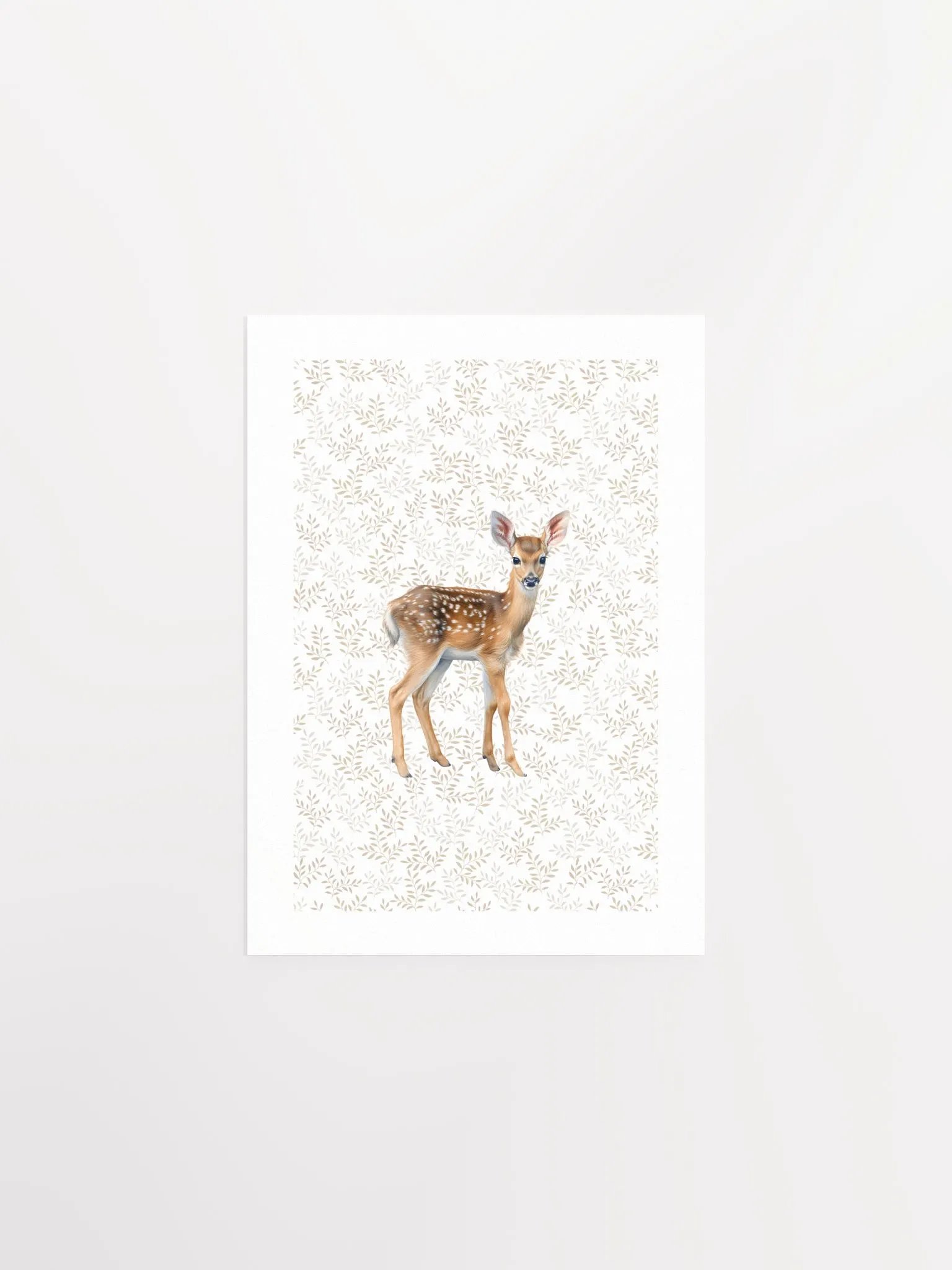 Woodland Baby Deer Print product image (2)