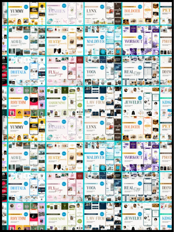 8000+ Social Media Canva Template Bundle product image (2)