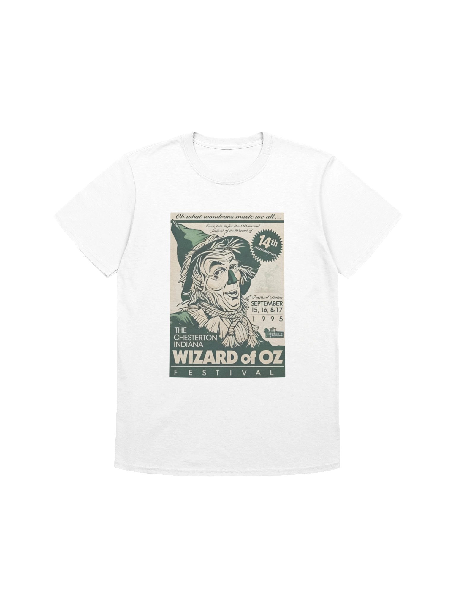 Oh What Wondrous Music We All The Chaesterton Indiana Wizard Of OZ Shirt product image (15)