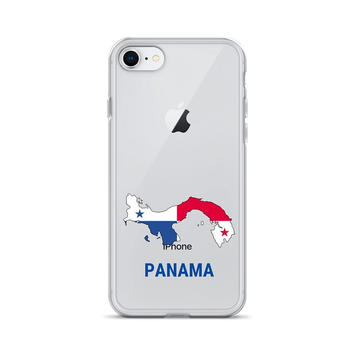 Panama 2026 World Cup Flag iPhone Tough Case - Panama Soccer Phone Cover - Dual Layer Protective Case product image (1)