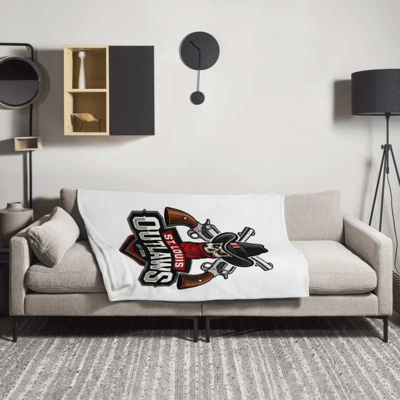 Outlaws Throw Blanket product image (1)