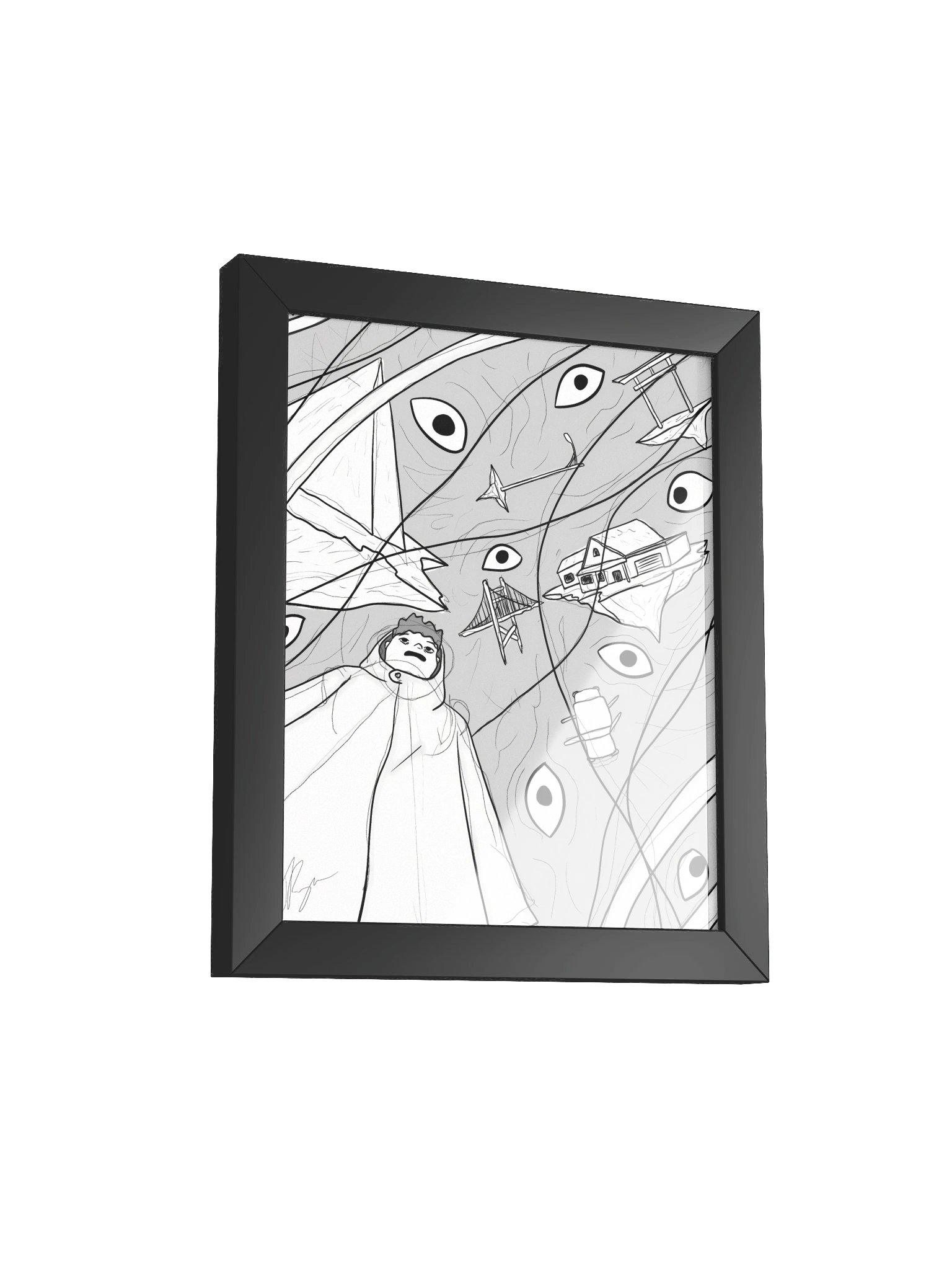 Lost — Framed Print product image (2)