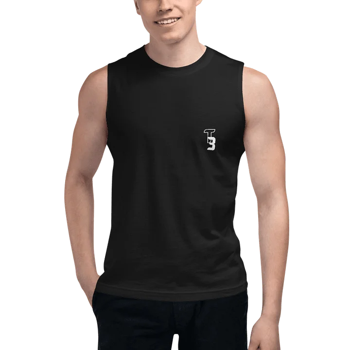 T3 Red Star Burst Mens Tank product image (2)