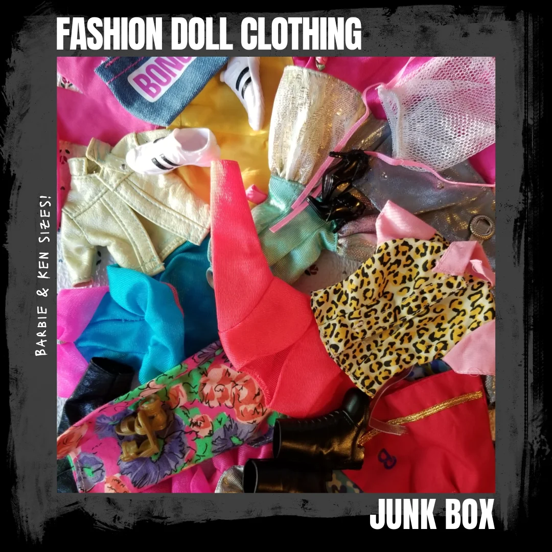 All Barbie Doll Clothes Junk Box product image (1)