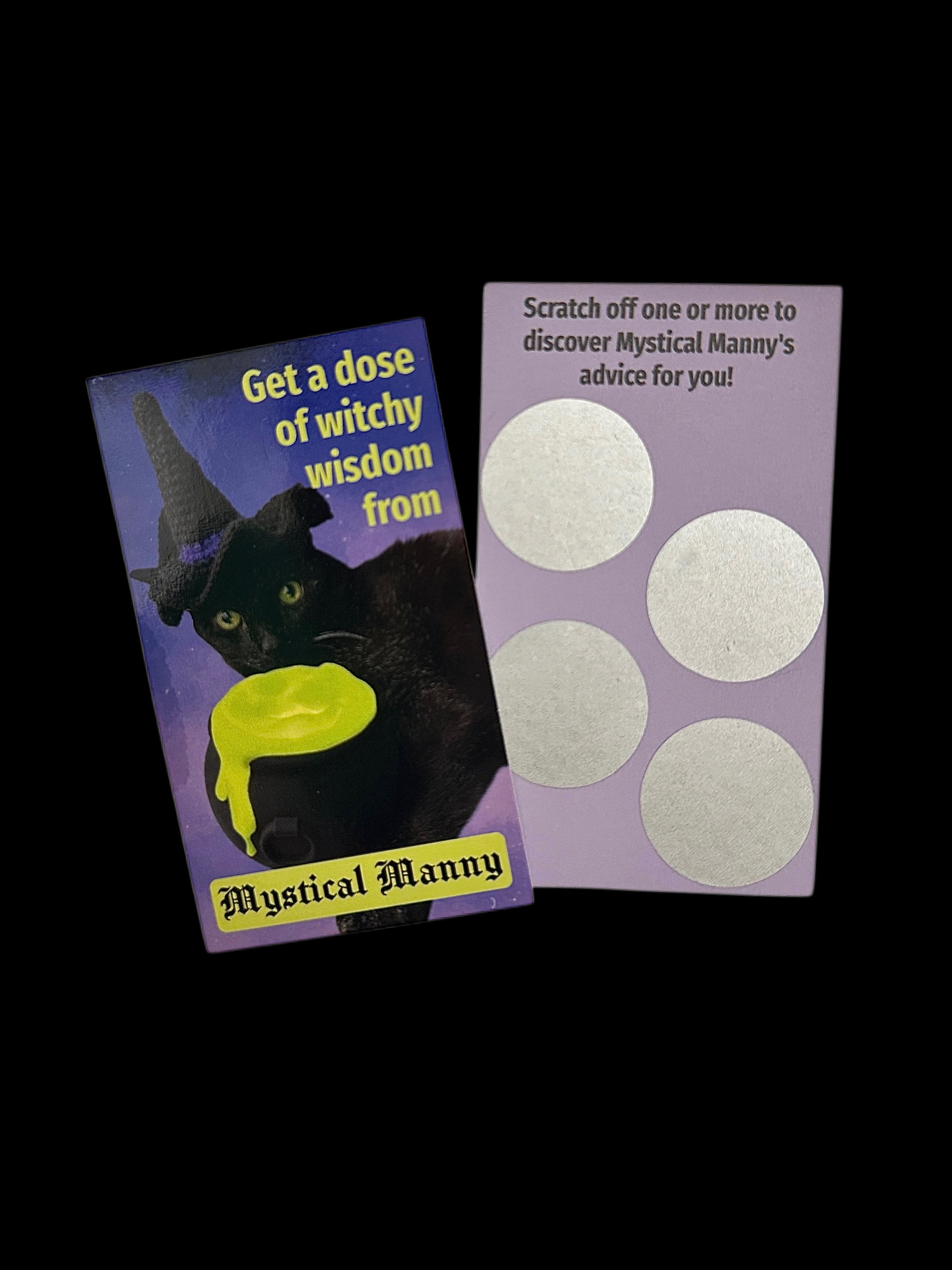 Mystical Manny scratch-off card product image (1)